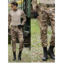 Men's Trousers Cargo Pants Work Pants Multi Pocket Print Camouflage Snake Print Comfort Breathable Pants Casual Daily Sports Fashion 1 2 Micro-elastic