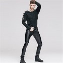 Men's Stylish Trousers Tapered pants Pants Solid Color Black 29 30 31 32 33