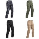 Men's Trousers Cargo Pants Work Pants Multi Pocket Solid Color Snake Print Comfort Breathable Pants Casual Daily Sports Fashion Black+Grey ArmyGreen Micro-elastic