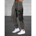 Men's Sweatpants Joggers Trousers Drawstring Elastic Waist 3D Print Graphic Prints Boat Comfort Breathable Pants Sports Outdoor Casual Cotton Blend Streetwear Designer Green Blue Micro-elastic
