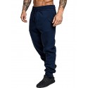 mens joggers sweatpants gym jogging tracksuit bottoms pants trousers solid color jogger pants sports outdoor spring fall navy xxl