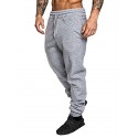 mens joggers sweatpants gym jogging tracksuit bottoms pants trousers solid color jogger pants sports outdoor spring fall navy xxl