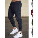 Mens Jogger Sweatpants, Men's Slim Fit Workout Athletic Pants, Lightweight Joggers Casual Slim Sweatpants Track Pants Sweatpants for Men with Pockets Large