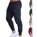 Mens Jogger Sweatpants, Men's Slim Fit Workout Athletic Pants, Lightweight Joggers Casual Slim Sweatpants Track Pants Sweatpants for Men with Pockets Large
