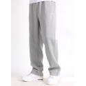 Men's Sweatpants Drawstring Solid Color Plain Outdoor Sports Full Length Pants Daily Leisure Sports Cotton Blend Casual / Sporty Athleisure Black Light Grey Micro-elastic / Plus Size