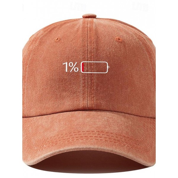 Men's Baseball Cap Sun Hat Trucker Hat Black Wine Polyester Fashion Casual Street Daily Letter Adjustable Sunscreen Breathable