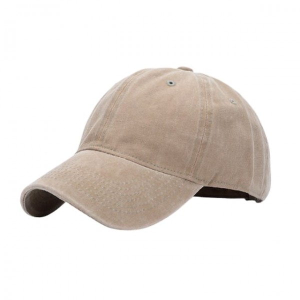 Men's Baseball Cap SnapBack Cap Light Khaki Black Cotton Print Streetwear Stylish Casual Daily Outdoor clothing Holiday Letter Oktoberfest Beer Sunscreen