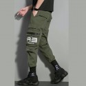 Men's Sports & Outdoors Streetwear Jogger Tactical Cargo Trousers Pocket Full Length Pants Casual Daily Solid Colored Outdoor Sports Mid Waist ArmyGreen Black M L XL XXL 3XL / Elasticity