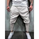 Men's Chinos Tapered pants Pocket Plain Windproof Warm Full Length Pants Casual Daily Cotton Blend Stylish Simple ArmyGreen White Micro-elastic / Spring / Winter / Drawstring