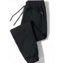 Men's Joggers Sweatpants Trousers Pocket Drawstring Solid Color Breathable Outdoor Full Length Pants Casual Daily Cotton Blend Casual Athleisure Black Camouflage Micro-elastic / Winter