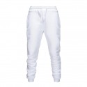 men's casual jogger sweatpants basic jogger pants with drastring  solid color elastic waist with pockets trousers