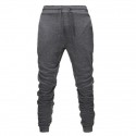 men's casual jogger sweatpants basic jogger pants with drastring  solid color elastic waist with pockets trousers