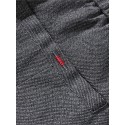 Men's Straight Trousers Casual Pants Pocket Solid Color Comfort Breathable Pants Casual Daily Cotton Blend Stylish Simple Black Blue Micro-elastic