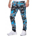 Men's Pants Chinos Jacquard Camouflage Outdoor Full Length Pants Casual Daily Cotton Chino Camouflage Blue Yellow camouflage Micro-elastic / Drawstring