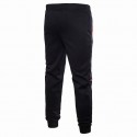 Men's Joggers Sweatpants Track Pants Patchwork Drawstring Elastic Waist Color Block Full Length Pants Sports Outdoor Daily Wear Basic Casual Black Light gray Micro-elastic