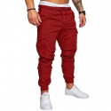 Men's Sweatpants Drawstring Pocket Cotton Solid Color Sport Athleisure Pants Bottoms Breathable Sweat Out Comfortable Everyday Use Street Casual Athleisure Daily Activewear