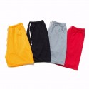 Mesh Shorts Bottoms Drawstring Men's Fitness for Basketball Running Workout Jogging Breathable Quick Dry Moisture Absorbent Normal Sport Solid Colored White Black Red Yellow Grey