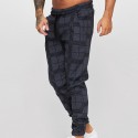 Men's Sweatpants Pocket Cotton Plaid / Check Sport Athleisure Bottoms Breathable Soft Comfortable Everyday Use Street Casual Athleisure Daily Outdoor