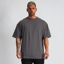 Men's Running Shirt Crew Neck Cotton Solid Colored Sport Athleisure Tee Tshirt Shirt Short Sleeve Breathable Quick Dry Soft Gym Workout Running Jogging Training Exercise Athletic Activewear