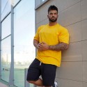 Men's Running Shirt Crew Neck Cotton Solid Colored Sport Athleisure Tee Tshirt Shirt Short Sleeve Breathable Quick Dry Soft Gym Workout Running Jogging Training Exercise Athletic Activewear