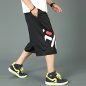 Men's Running Shorts Sweatshorts Drawstring Letter Sport Athleisure Bottoms Breathable Quick Dry Moisture Wicking Soft Fitness Gym Workout Running Jogging Exercise Athletic Activewear / Micro-elastic
