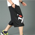Men's Running Shorts Sweatshorts Drawstring Letter Sport Athleisure Bottoms Breathable Quick Dry Moisture Wicking Soft Fitness Gym Workout Running Jogging Exercise Athletic Activewear / Micro-elastic