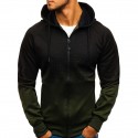 Men's Hoodie Jacket Full Zip Hoodie Cotton Sport Athleisure Shirt Long Sleeve Breathable Soft Comfortable Everyday Use Casual Athleisure Daily Activewear Outdoor / Winter