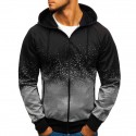 Men's Hoodie Jacket Full Zip Hoodie Cotton Sport Athleisure Shirt Long Sleeve Breathable Soft Comfortable Everyday Use Casual Athleisure Daily Activewear Outdoor / Winter