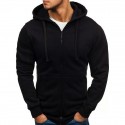 Men's Hoodie Jacket Full Zip Hoodie Solid Color Sport Athleisure Shirt Long Sleeve Breathable Soft Comfortable Everyday Use Casual Athleisure Daily Activewear Outdoor / Winter
