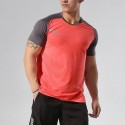 Men's Tee / T-shirt Color Block Crew Neck Color Block Sport Athleisure T Shirt Shirt Short Sleeves Breathable Moisture Wicking Soft Comfortable Everyday Use Casual Athleisure Daily Activewear Outdoor