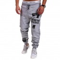 Men's Sweatpants Joggers Pants Drawstring Cotton Letter Printed Sport Athleisure Pants / Trousers Bottoms Breathable Soft Comfortable Running Everyday Use Athleisure Activewear Exercising General Use
