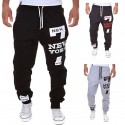 Men's Sweatpants Joggers Pants Drawstring Cotton Letter Printed Sport Athleisure Pants / Trousers Bottoms Breathable Soft Comfortable Running Everyday Use Athleisure Activewear Exercising General Use