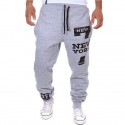 Men's Sweatpants Joggers Pants Drawstring Cotton Letter Printed Sport Athleisure Pants / Trousers Bottoms Breathable Soft Comfortable Running Everyday Use Athleisure Activewear Exercising General Use