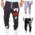 Men's Sweatpants Joggers Pants Drawstring Cotton Letter Printed Sport Athleisure Pants / Trousers Bottoms Breathable Soft Comfortable Running Everyday Use Athleisure Activewear Exercising General Use