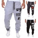 Men's Sweatpants Joggers Pants Drawstring Cotton Letter Printed Sport Athleisure Pants / Trousers Bottoms Breathable Soft Comfortable Running Everyday Use Athleisure Activewear Exercising General Use