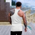 Men's Tank Top Vest Undershirt Solid Color Crew Neck White Black Blue Gray Red Sleeveless Casual Daily Tops Sports Fashion Lightweight Big and Tall / Summer / Summer