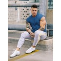 Men's T shirt Tee Solid Color Crew Neck White Black Blue Gray Army Green Short Sleeve Casual Daily Tops Sports Fashion Lightweight Muscle / Summer / Summer