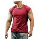 Men's T shirt Tee Solid Color Crew Neck White Black Blue Gray Army Green Short Sleeve Casual Daily Tops Sports Fashion Lightweight Muscle / Summer / Summer