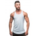 Men's Tank Top Vest Graphic Solid Colored Round Neck White Black Blue Gray Yellow Sleeveless Plus Size Daily Sports Slim Tops Cotton Muscle / Summer / Summer