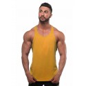 Men's Tank Top Vest Graphic Solid Colored Round Neck White Black Blue Gray Yellow Sleeveless Plus Size Daily Sports Slim Tops Cotton Muscle / Summer / Summer