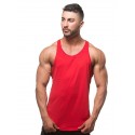 Men's Tank Top Vest Graphic Solid Colored Round Neck White Black Blue Gray Yellow Sleeveless Plus Size Daily Sports Slim Tops Cotton Muscle / Summer / Summer