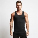 Men's Tank Top Vest Undershirt Solid Color Crew Neck Wine Black / White Black / Gray Green White Sleeveless Casual Daily Patchwork Tops Cotton Sports Fashion Lightweight Big and Tall / Summer