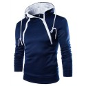 Men's Unisex half zip Solid Color Causal Daily Wear Hoodies Sweatshirts Navy White Black / Stand Collar / Long Sleeve