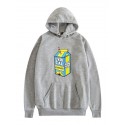 35% cotton lyrical lemonade pullover hoodie long sleeve street real music hip hop casual hoodie basic plus size for men pullover hooded sweatershirt black white Fleece