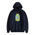 35% cotton lyrical lemonade pullover hoodie long sleeve street real music hip hop casual hoodie basic plus size for men pullover hooded sweatershirt black white Fleece