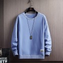 Men's Sweatshirt Pullover Solid Color Daily Holiday Going out non-printing Streetwear Casual Hoodies Sweatshirts  Long Sleeve Green White