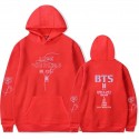 Men bts Hoodie Sweater Love Yourself Her Hoodie Unisex Cosplay Fashion Sweatshirt Streetwear Daily Holiday Tops