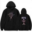 Men bts Hoodie Sweater Love Yourself Her Hoodie Unisex Cosplay Fashion Sweatshirt Streetwear Daily Holiday Tops