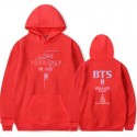 Men bts Hoodie Sweater Love Yourself Her Hoodie Unisex Cosplay Fashion Sweatshirt Streetwear Daily Holiday Tops