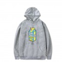Men's Unisex Plus Size Pullover Hoodie Sweatshirt Lemon Hooded Sport Outdoor Hot Stamping Basic Casual Heavyweight Lyricallemonade Merch Hoodies Sweatshirts Long Sleeve A gray A white A black